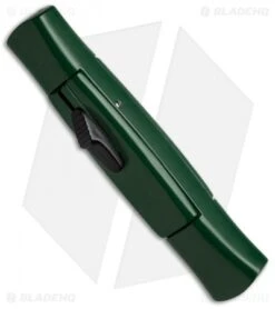 Italian Blade Shop -Italian Blade Shop akc 077 otf dark green black plain bottom cm